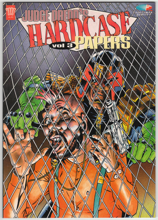 Judge Dredds Hardcase Papers Volume 3 front cover