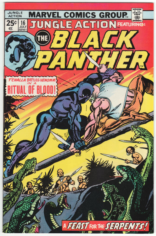 Jungle Action #16 front cover