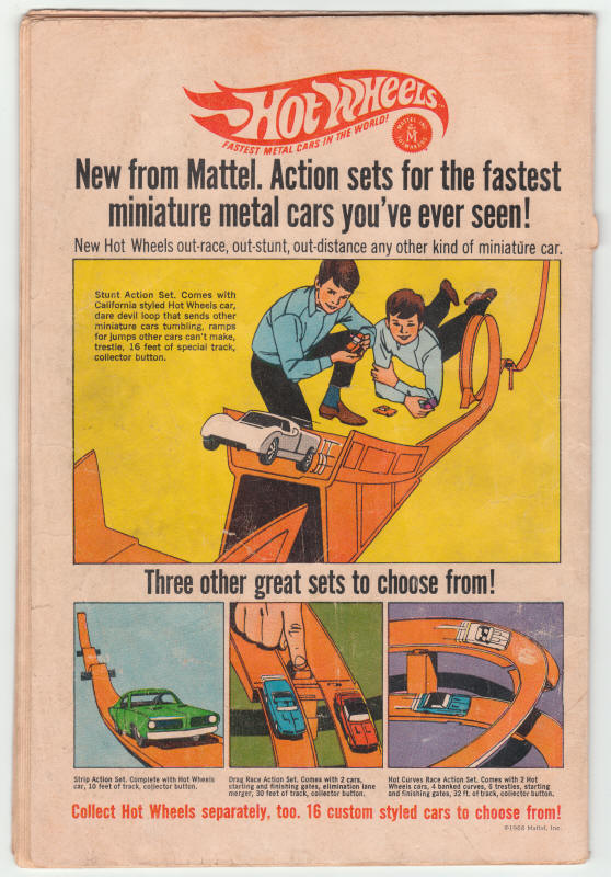 Justice League Of America #64 back cover