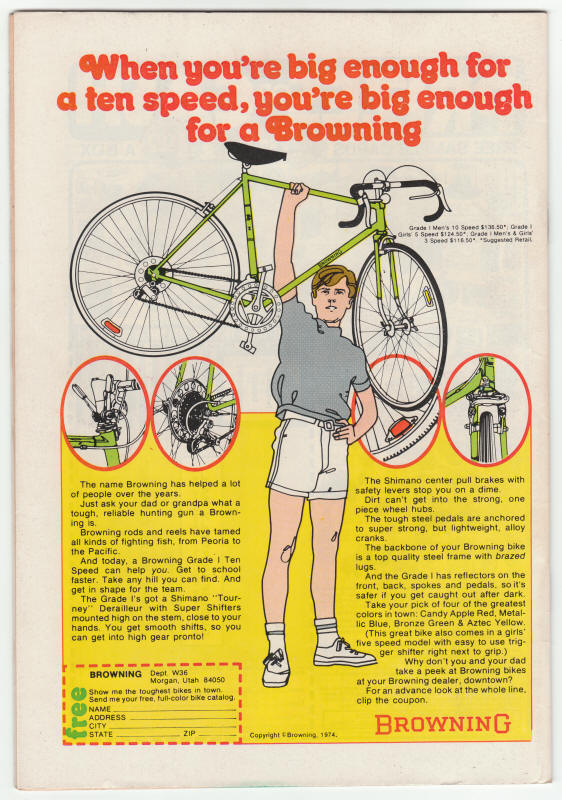 Kamandi #22 back cover