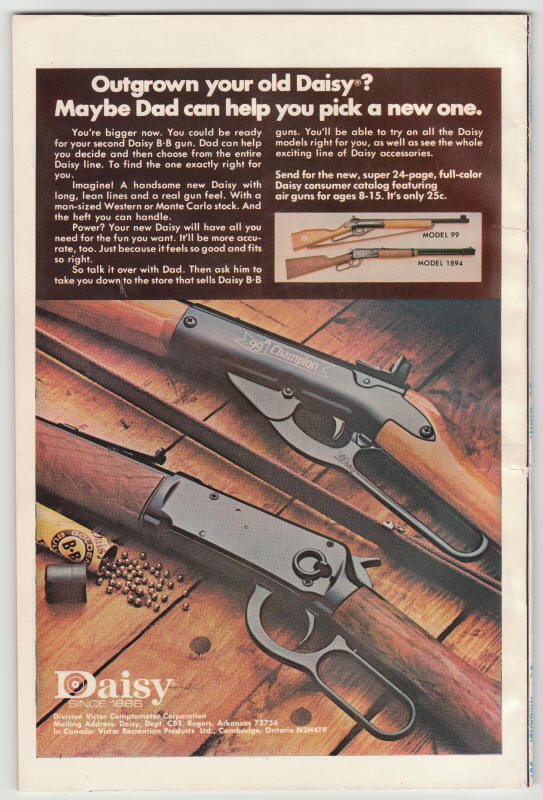 Kamandi #32 back cover