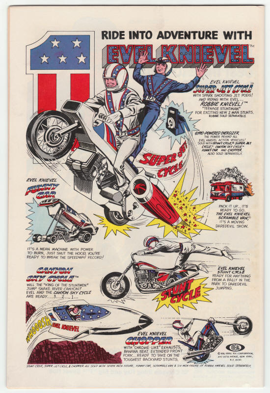 Ka-Zar #20 1974 back cover