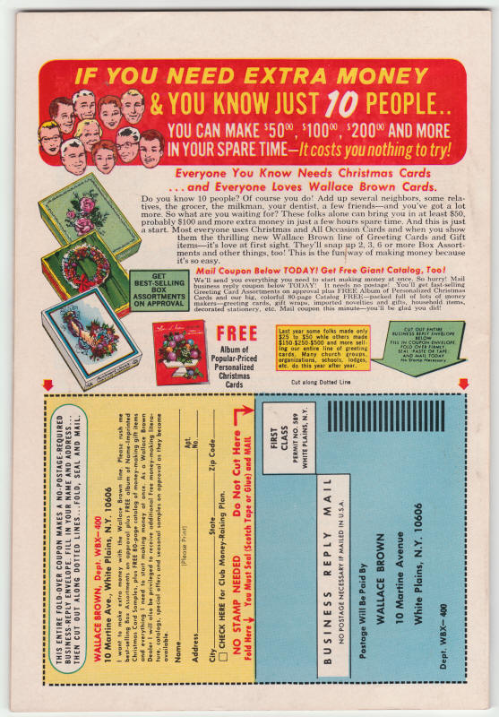 Ka-Zar #2 1970 back cover