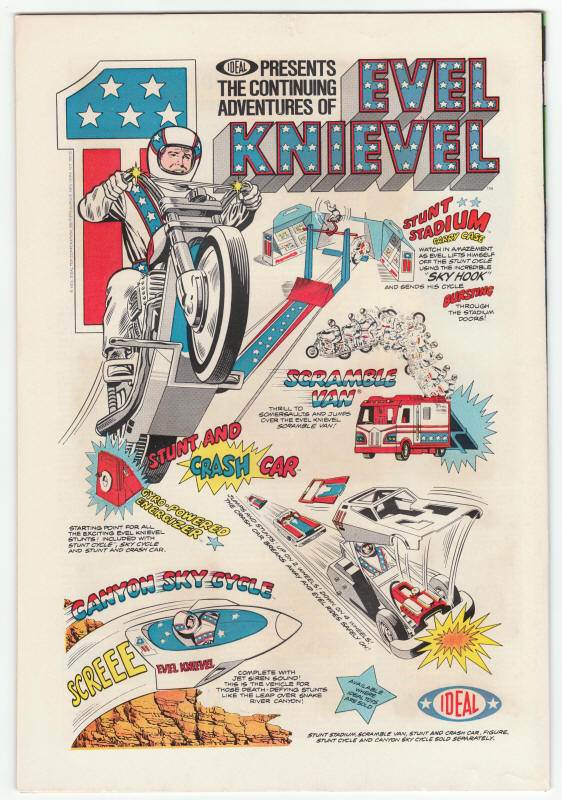 Ka-Zar #7 1974 back cover