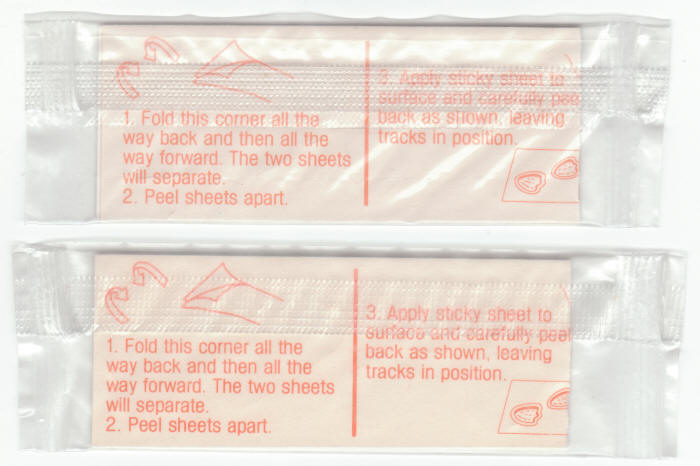 Disneys Duck Tracks Stickers Cereal Premiums bottom