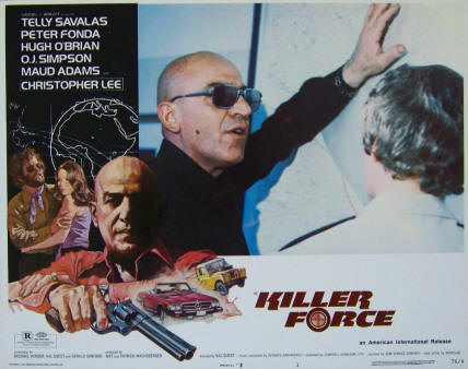 Killer Force Lobby Card #1