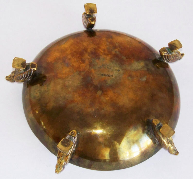 Kinco Brass Candy Dish Bowl