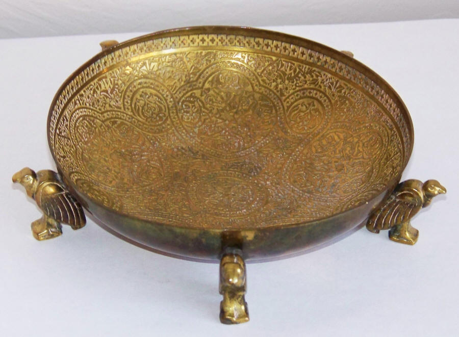 Kinco Brass Candy Dish Bowl