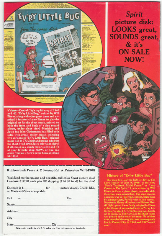 Kings In Disguise #1 back cover