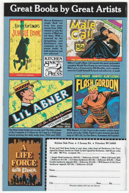 Kings In Disguise #3 back cover