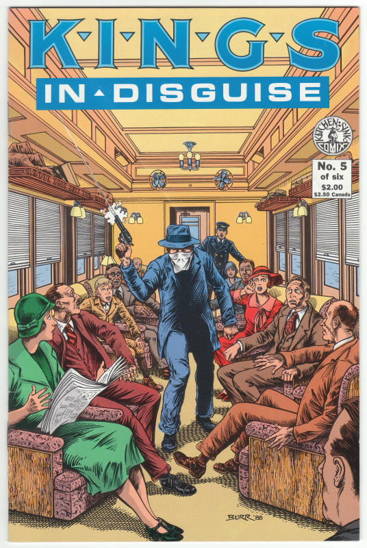 Kings In Disguise #5 front cover