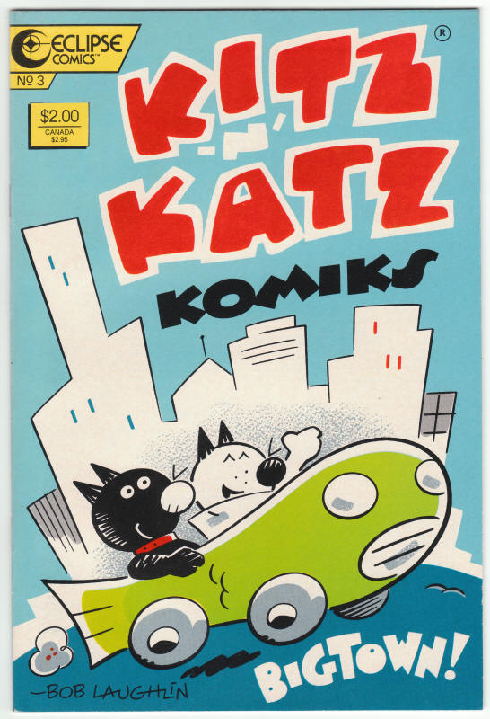 Kitz N Katz Komiks #3 front cover