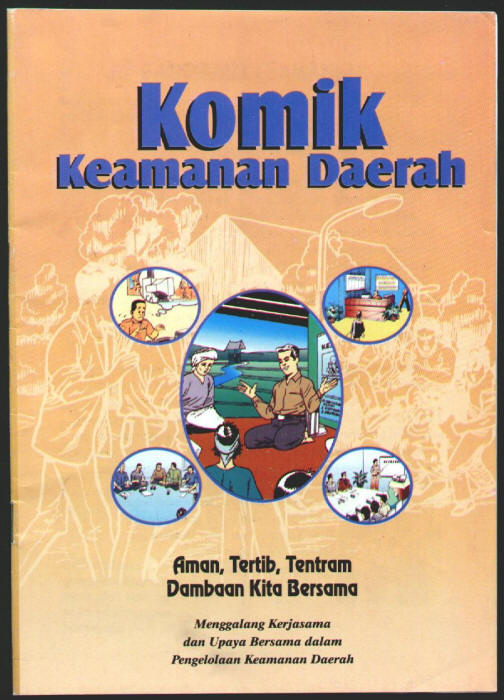 Komik Keamanan Daerah front cover