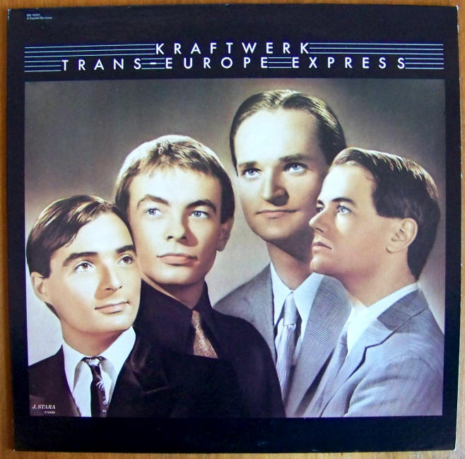 Kraftwerk Trans Europe Express jacket front