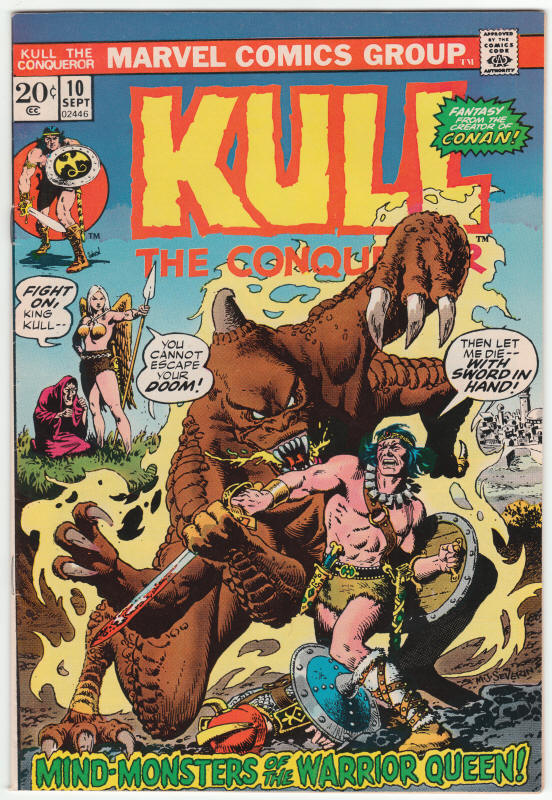 Kull The Conqueror 10 front cover