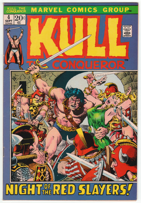 Kull The Conqueror 4 front cover