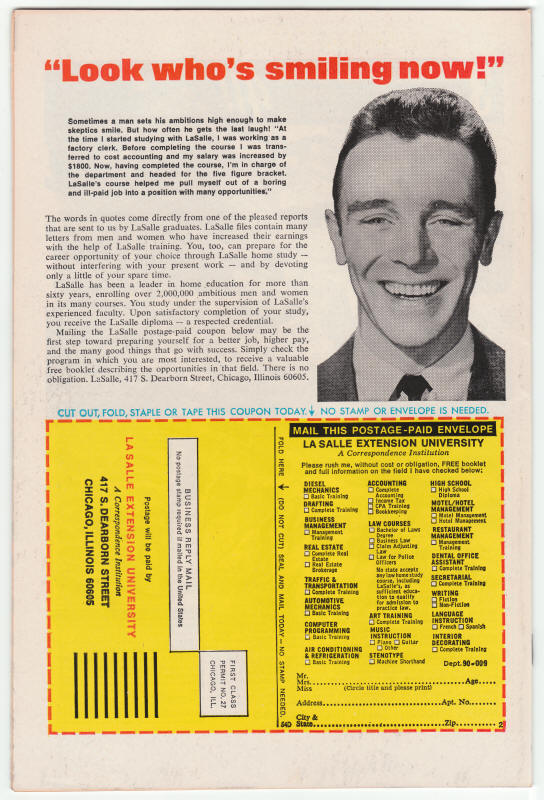 Kull The Conqueror 9 back cover