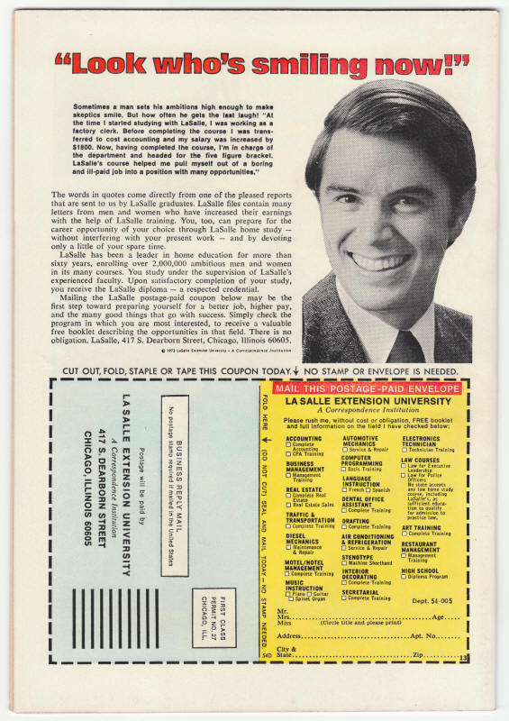 Kull The Destroyer 15 back cover