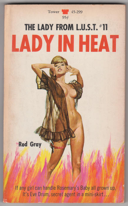 The Lady From LUST 11 Lady In Heat front cover