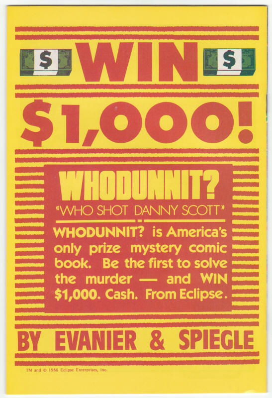 Laser Eraser And Pressbutton #5 back cover