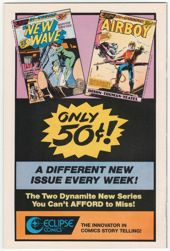 Laser Eraser And Pressbutton #6 back cover