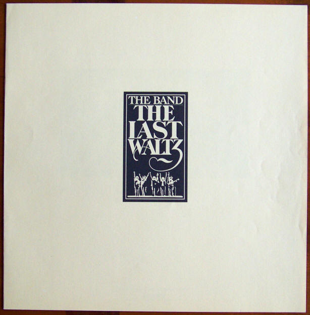 The Last Waltz Album Insert