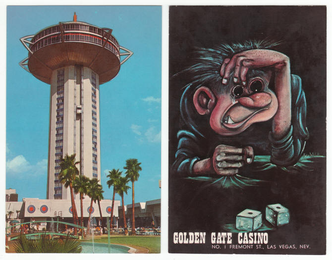 1960s Las Vegas Casinos Post Cards