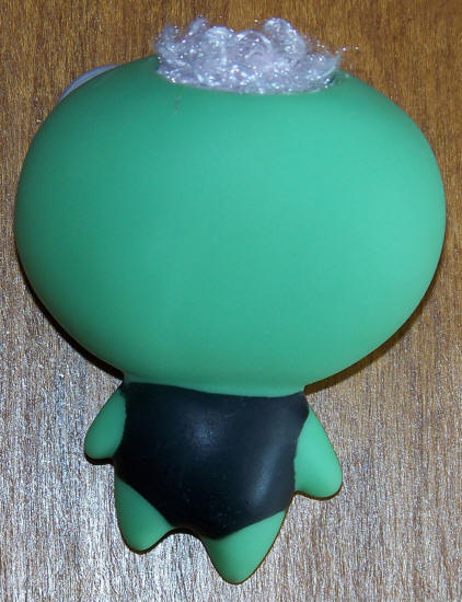 Alien Rubber Squeeze Toy back