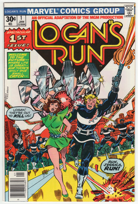 Logans Run #1 front cover
