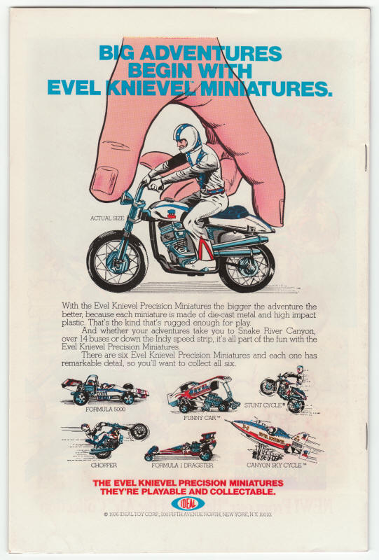 Logans Run #1 back cover