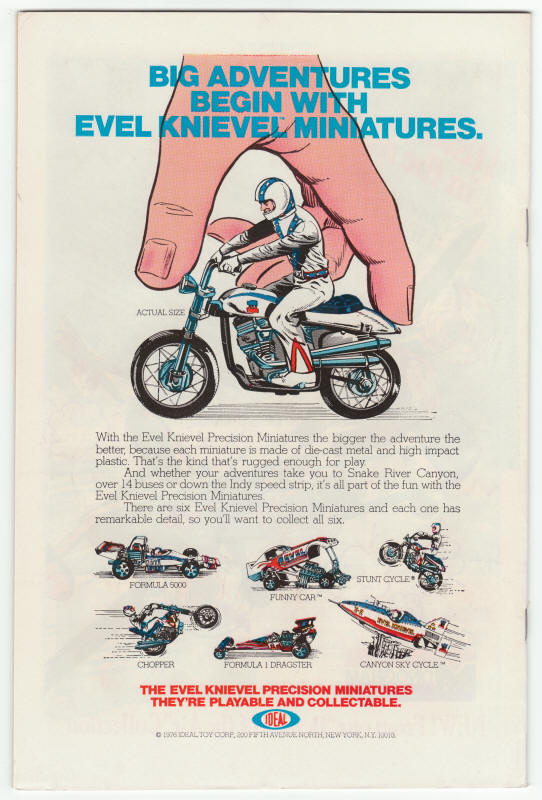 Logans Run #1 back cover