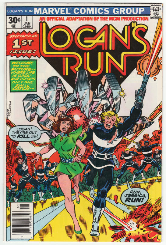 Logans Run #1 front cover