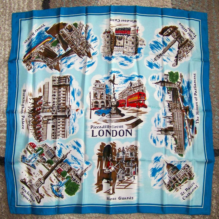 London Souvenir Scarf