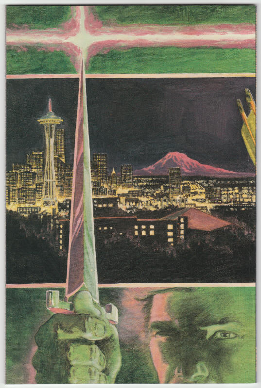 Green Arrow Longbow Hunters #1 back cover