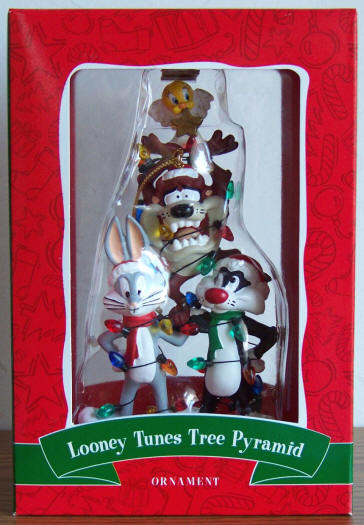 Looney Tunes Tree Pyramid Christmas Ornament
