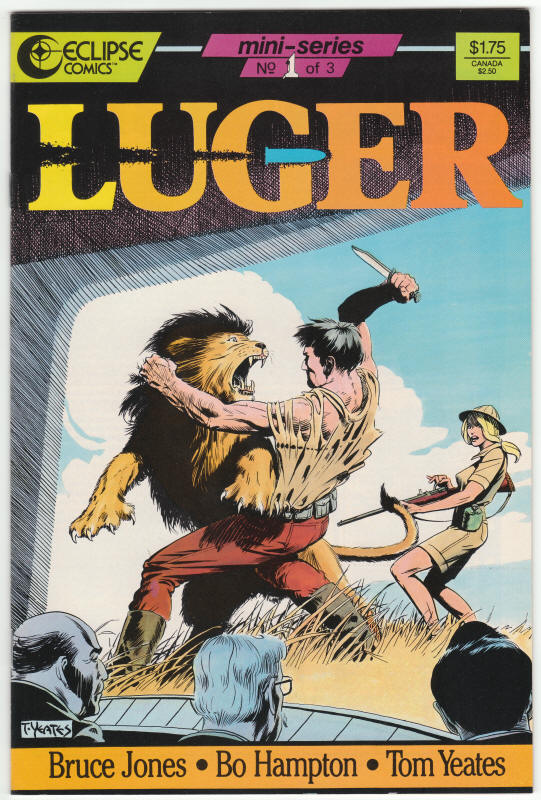 Luger #1 front cover