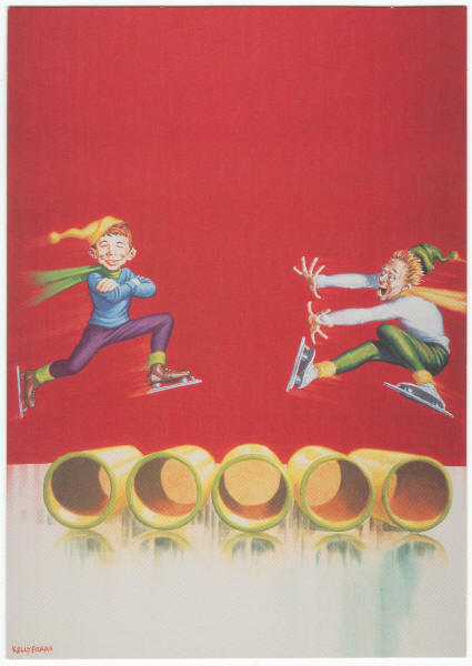 MAD 70 Christmas Card Alfred E Neuman front