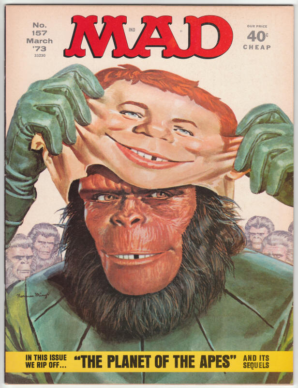 Mad Magazine #157 front cover