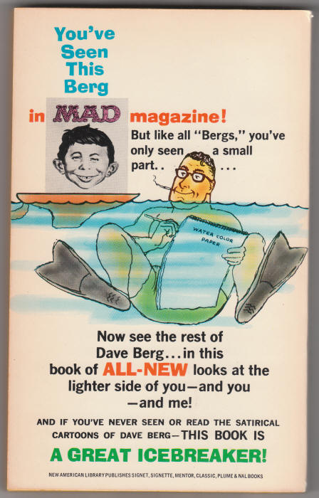 Mads Dave Berg Looks At The USA back cover