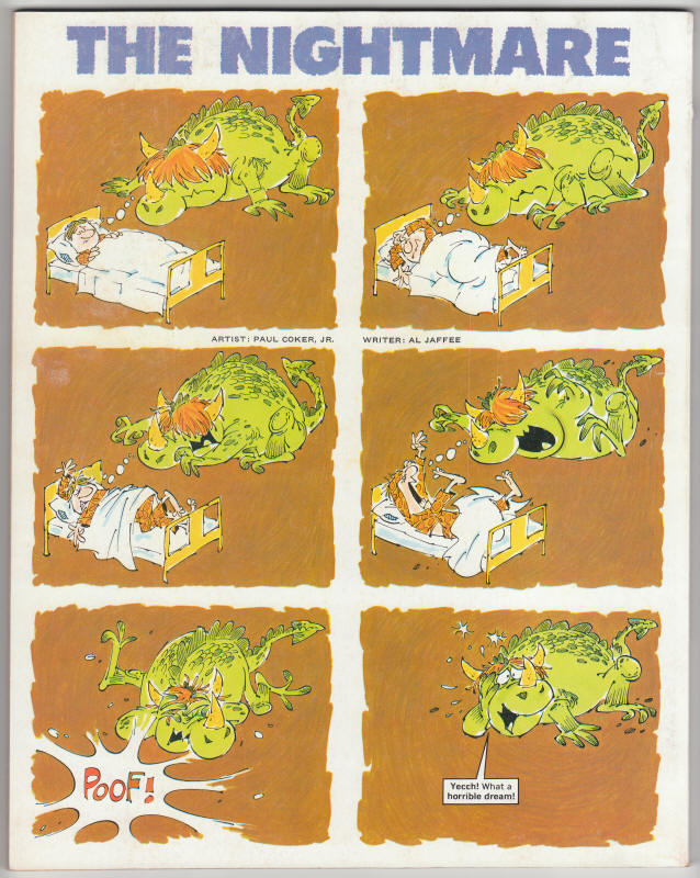 Mad Super Special #14 back cover