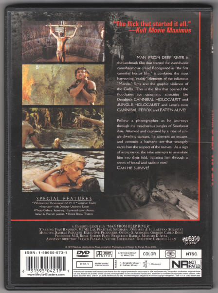 Man From Deep River DVD