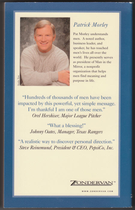 The Man In The Mirror back cover