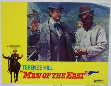 Man Of The East Lobby Card #1
