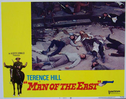 Man Of The East Lobby Card #7