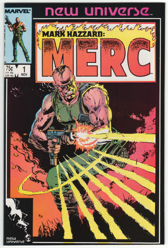 Mark Hazzard Merc #1 front cover