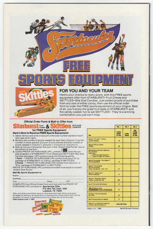 Mark Hazzard Merc #1 back cover