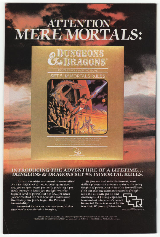 Mark Hazzard Merc #3 back cover