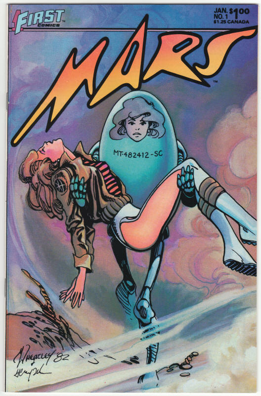 Mars #1 front cover