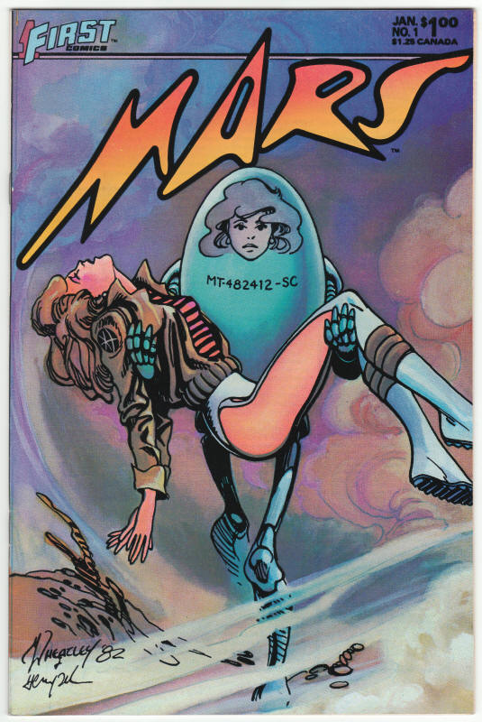 Mars #1 front cover