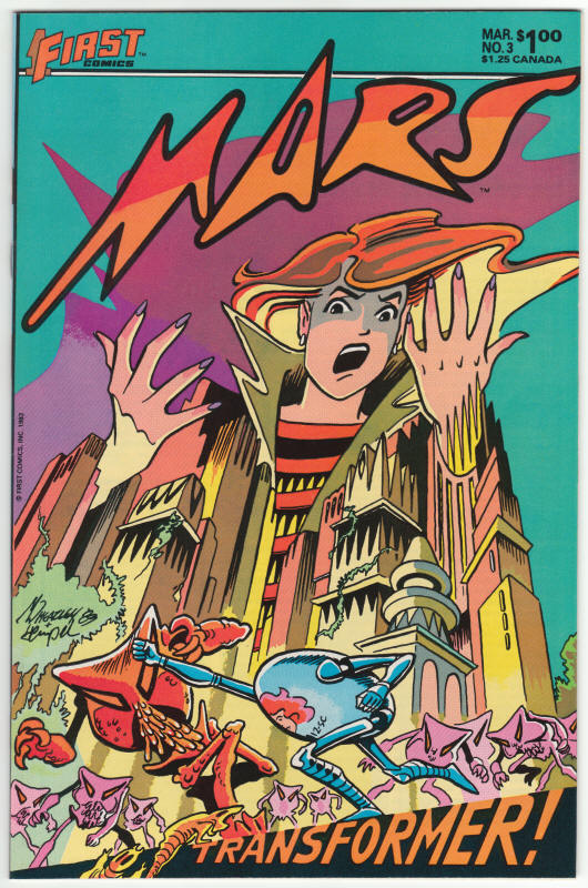 Mars #3 front cover